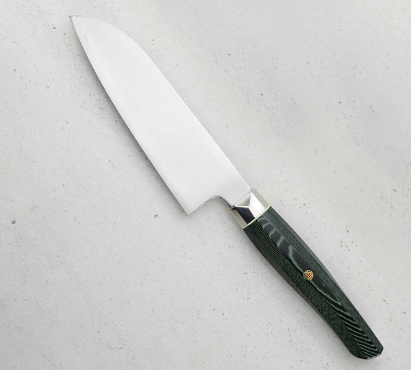 Mcusta Zanmai Green Revolution SPG2 Nóż Ko-Santoku 15 cm