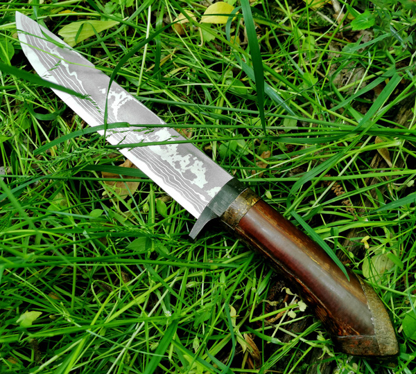 Takeshi Saji Keiryu Shirogami Nóż Outdoor 18 cm