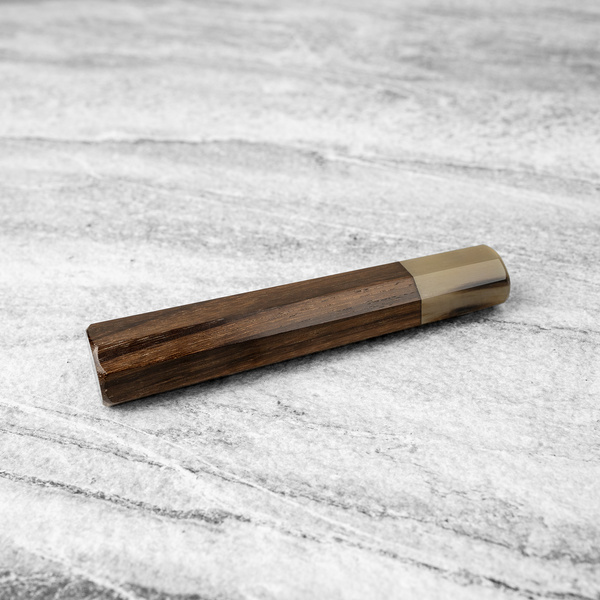 Rękojeść Oktagonalna Rosewood/Buffalo Horn L 14 cm