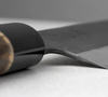 Mutsumi Hinoura Shirogami#2 Nóż Santoku 18 cm