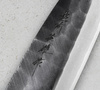 Hideo Kitaoka Shirogami Black Oktagon Nóż Deba 18 cm