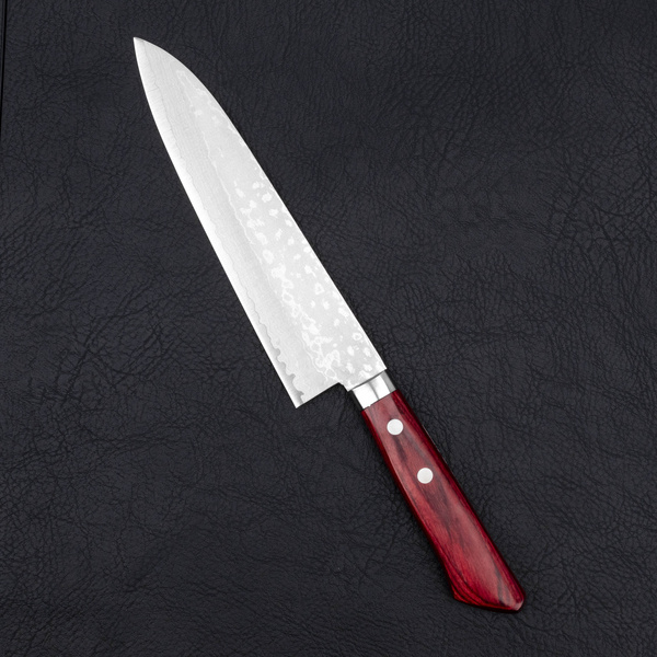 Kunio Masutani VG-10 Damascus Red Nóż Szefa kuchni 18 cm