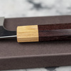 Yoshimi Kato Aogami Super/SS Kurouchi V-Tsuchime Nóż Kiritsuke Gyuto 24 cm