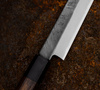 Hideo Kitaoka Shirogami Black Oktagon Nóż Yanagiba 21 cm