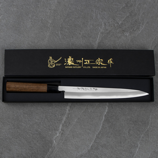 Satake Cutlery Mfg Aogami#2 Pro Nóż Yanagiba 24 cm