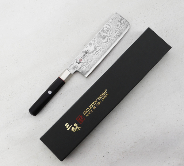 Mcusta Zanmai Splash VG-10 Nóż Nakiri 16,5 cm