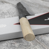 Kajibe Shirogami#2/Iron Nóż Santoku 16,5 cm