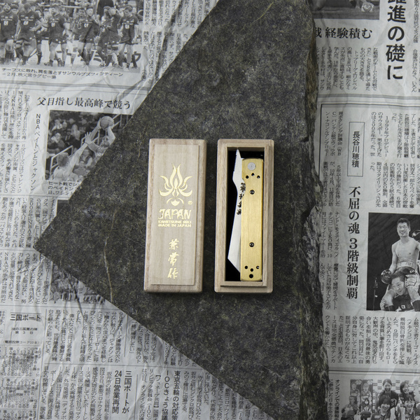 Nóż kieszonkowy Higonokami Kanetsune AUS-8 Tanzaku-Tou 7,2 cm