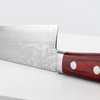 Kunio Masutani VG-10 Damascus Red Nóż Szefa kuchni 18 cm