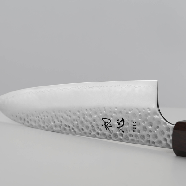 Hatsukokoro Hayabusa VG-10 Tsuhime Nóż Santoku 18 cm