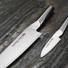 Global Ukon Zestaw Nóż Szef kuchni 20 cm + Nóż do obierania 9 cm