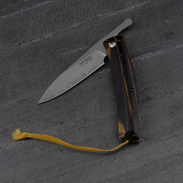 Nóż składany Mcusta Friction Folder Czarno-żółty VG-10 7,5 cm