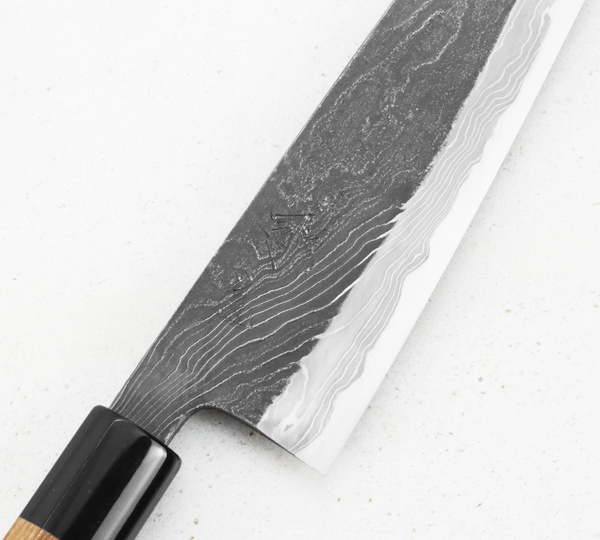 Tsukasa Hinoura Black Unryu Nóż Santoku 16,5 cm