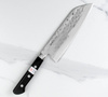 Fujiwara Shirogami#1/SS Pakka Nóż Santoku 17 cm