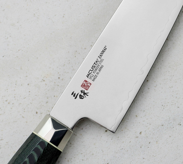 Mcusta Zanmai Green Revolution SPG2 Nóż Ko-Santoku 15 cm
