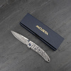 Nóż składany Mcusta Shinra Small Tsuchi Damascus VG-10 6,5 cm