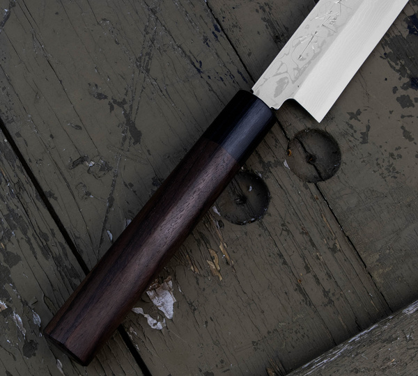 Hideo Kitaoka Nóż Shirogami Satin Yanagi 27 cm