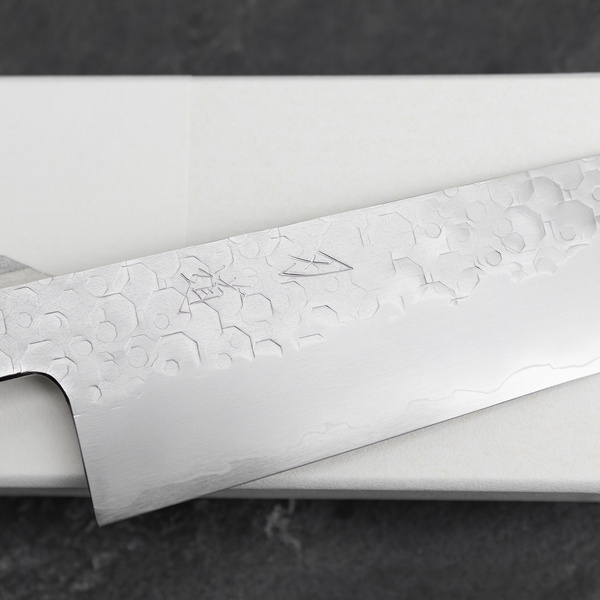 Hado Shiosai SPG2 Urushi Oak Nóż Kiritsuke Gyuto 20 cm