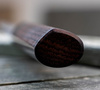 Hideo Kitaoka Shirogami Satin Damascus Nóż Yanagiba 21 cm