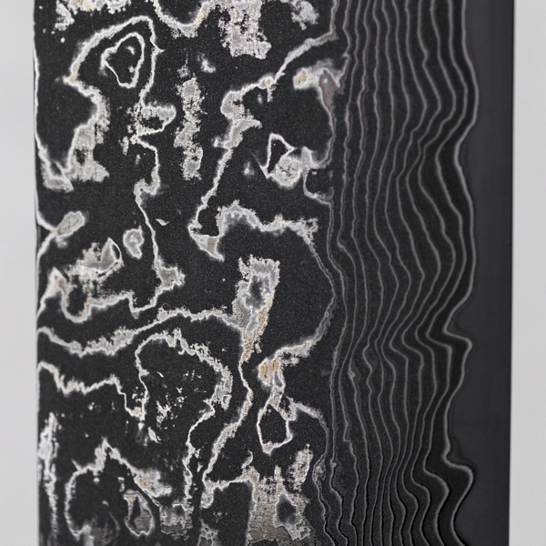 Hatono SG2 Damascus Black Dye Nóż Bunka 18 cm