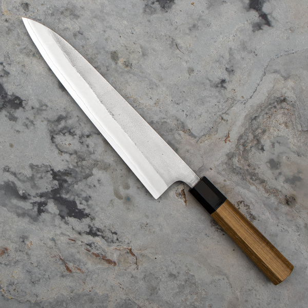 Yoshikane Shirogami#2/SS Nashiji Nóż Szefa kuchni 24 cm