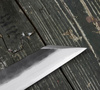 Hideo Kitaoka Shirogami Black Oktagon Nóż Kiritsuke 24 cm