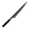Mutsumi Hinoura Shirogami#2/SS Nóż Sujihiki 24 cm