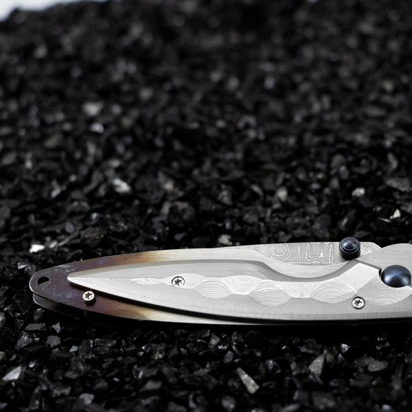 Nóż składany Mcusta Shinra Kasumi Damascus VG-10 7 cm
