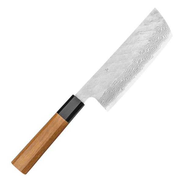 Nigara Hamono VG-10 Damascus Nóż Nakiri 14,5 cm