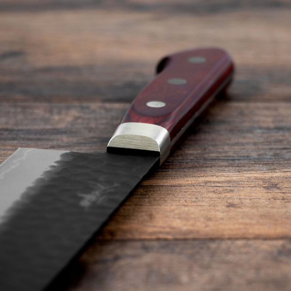Tsunehisa Aogami Super/SS Kurouchi Red Nóż Nakiri 17 cm