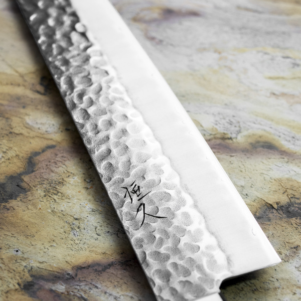 Hokiyama Murakumo AUS-8 Brown Nóż Kiritsuke Gyuto 24 cm