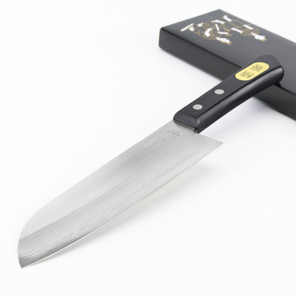 Shibamasa VG-5 Damascus Nóż Santoku 16,5 cm