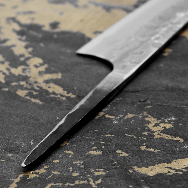 Matsubara Aogami#2/SS Nashiji Hammer Blank Nóż uniwersalny 15 cm