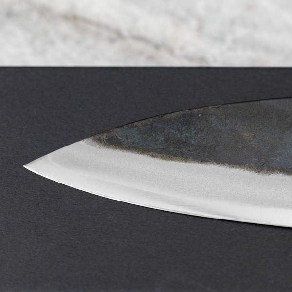 Tsukasa Tokaji Shirogami#1/Iron Kurouchi Nóż Szefa kuchni 21 cm