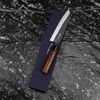 Anryu Hamono Shirogami#2 Kurouchi Damascus Nóż Santoku 17 cm