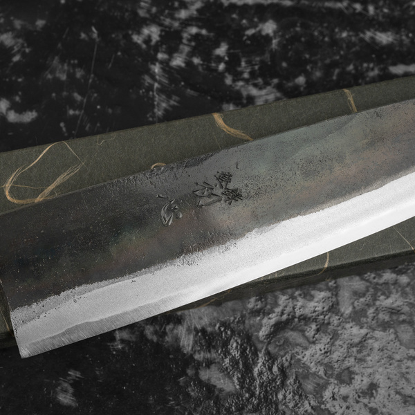 Hatsukokoro Kokugei Aogami#1/Iron Nóż Szefa kuchni 21 cm