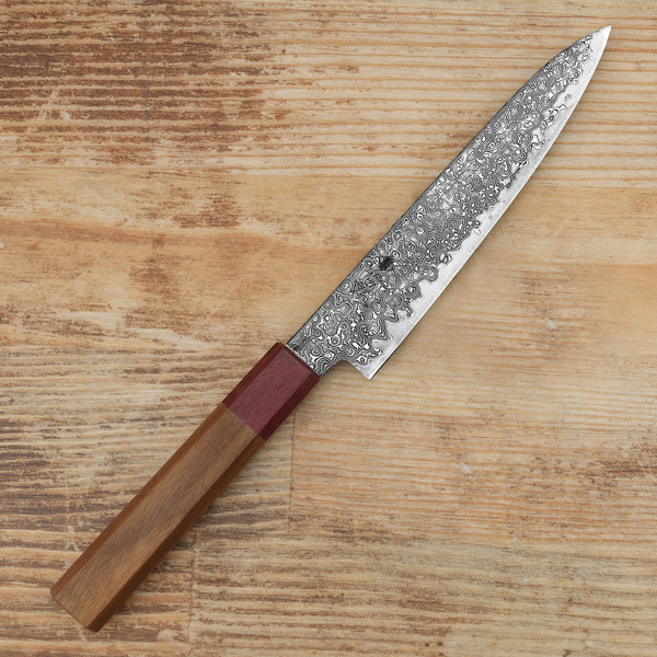 Kanjo Tsukahara SG2 Black Damascus Nóż uniwersalny 15 cm