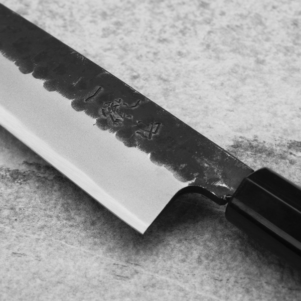 Ittetsu Forge Black Shirogami#2 Nóż Yanagiba 27 cm Leworęczny