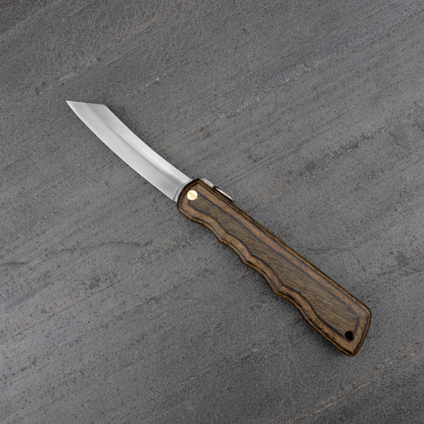 Nóż kieszonkowy Higonokami Kanekoma Woody VG-10 Brown 7,5 cm