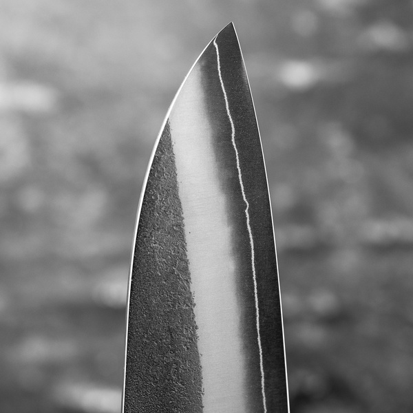 Yoshikane SKD11/SS Nashiji Nóż Santoku 16,5 cm