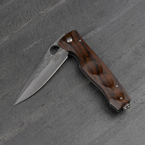 Nóż Składany Mcusta Elite Tactility Iron Wood SPG2 8,5 cm
