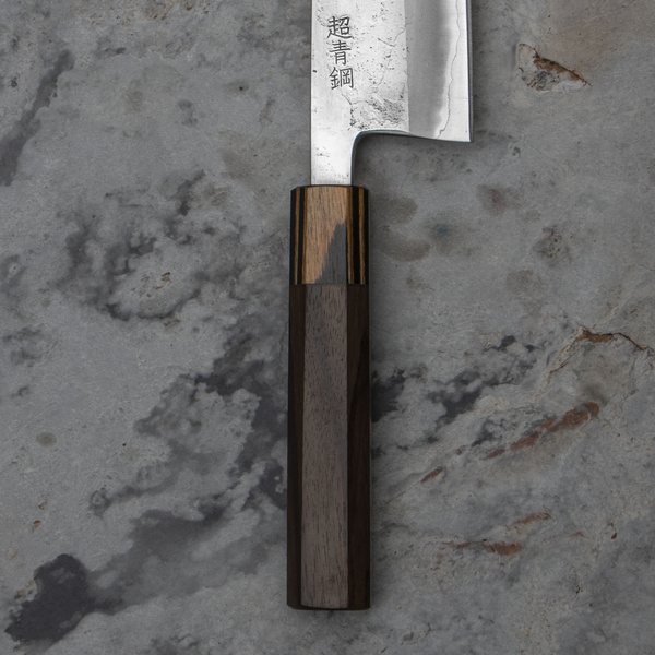 Motokyuuichi Nashiji Aogami Super/Iron Nóż Szefa kuchni 21 cm