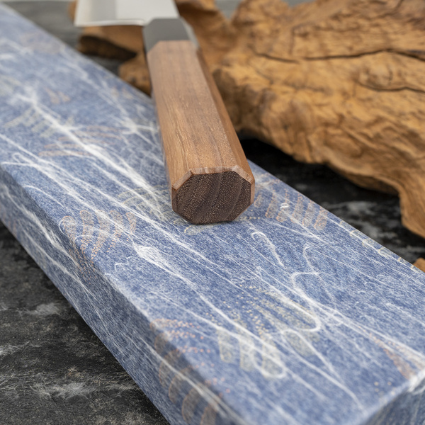 Motokyuuichi Nashiji Aogami Super/Iron Nóż Szefa kuchni 21 cm