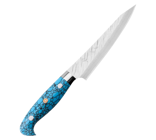 Yu Kurosaki Fujin Turquoise SRS-13 Nóż uniwersalny 13 cm