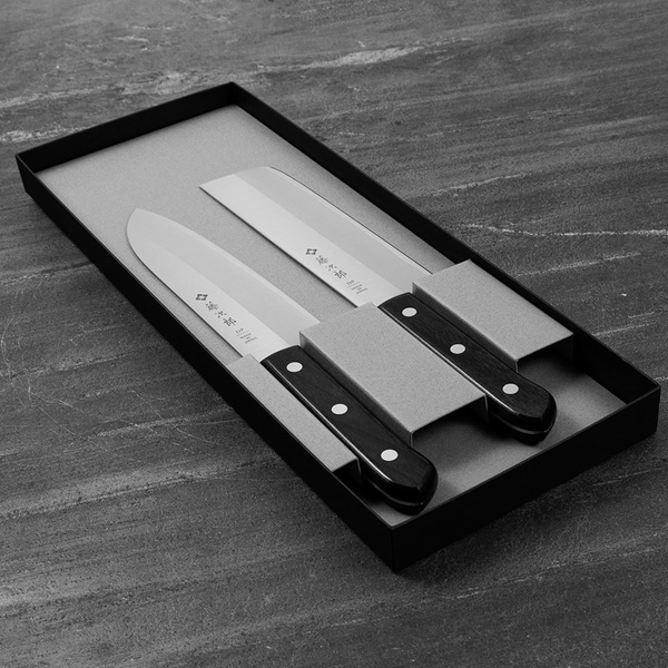Tojiro DP3 Zestaw Eco Nóż Santoku + Nakiri 