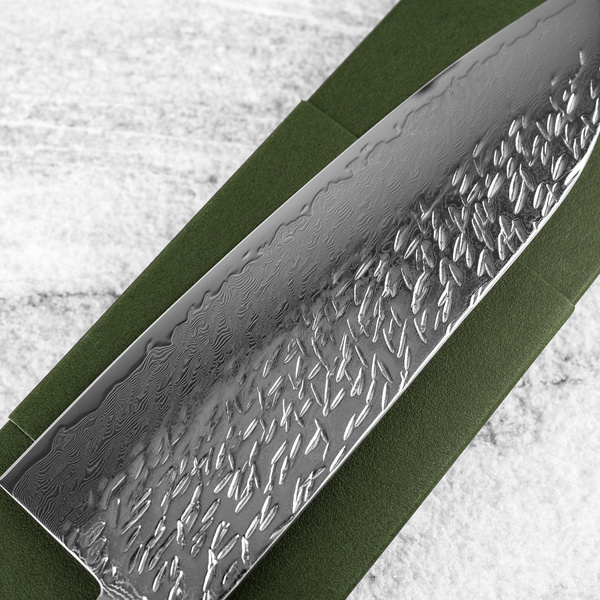 Ono Suzakze SG2 Damascus Nóż Santoku 18 cm