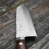 Kunio Masutani VG-1 Hammered Mahoń Nóż Santoku 17 cm