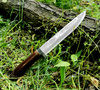 Takeshi Saji Keiryu Shirogami Nóż Outdoor 18 cm