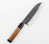 Tsukasa Hinoura Black Unryu Nóż Santoku 16,5 cm