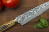 Takeshi Saji YBB Nóż Santoku 18 cm VG-10